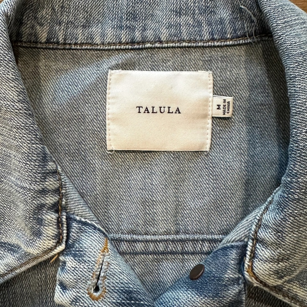Talula Light Blue Denim Jacket - Picture 2 of 3